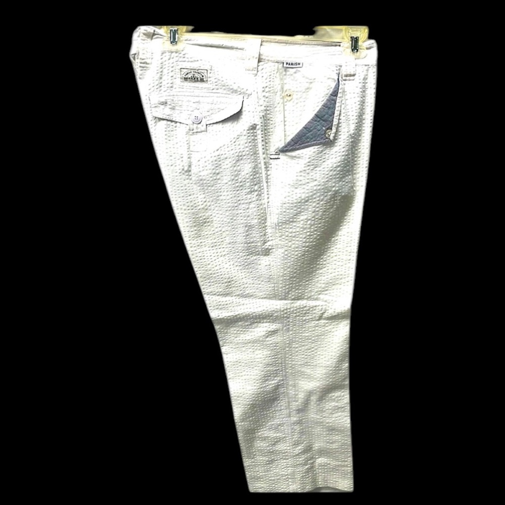 Parish coliseum white dress pants men sz 40x29